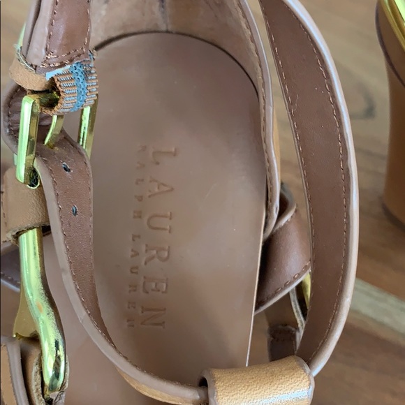 COPY - Brand new Ralph Lauren tan heels size 11B - Picture 2 of 6